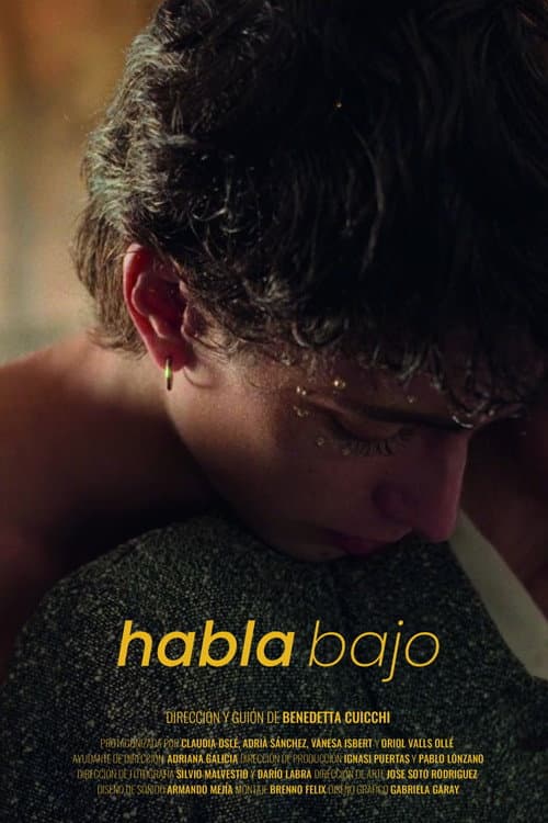 Habla bajo poster