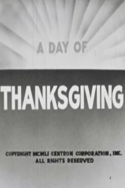 A Day Of Thanksgiving (1951) poster
