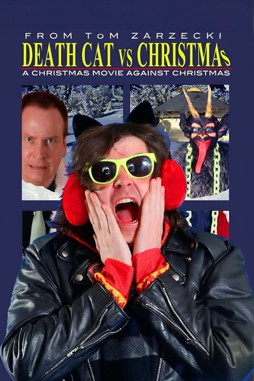 Death Cat vs Christmas poster