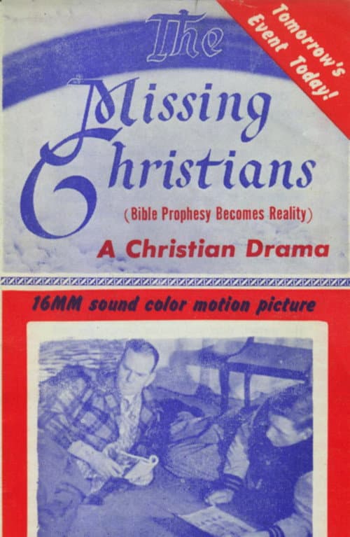 The Missing Christians poster