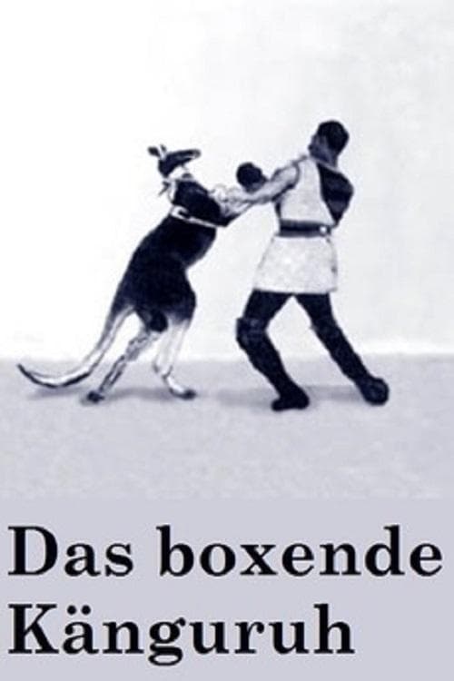 The Boxing Kangaroo (1895) poster