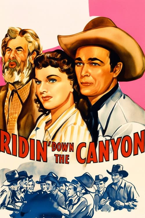 Ridin' Down the Canyon (1942) poster
