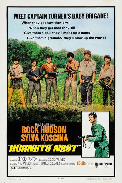 Hornets' Nest (1970) poster