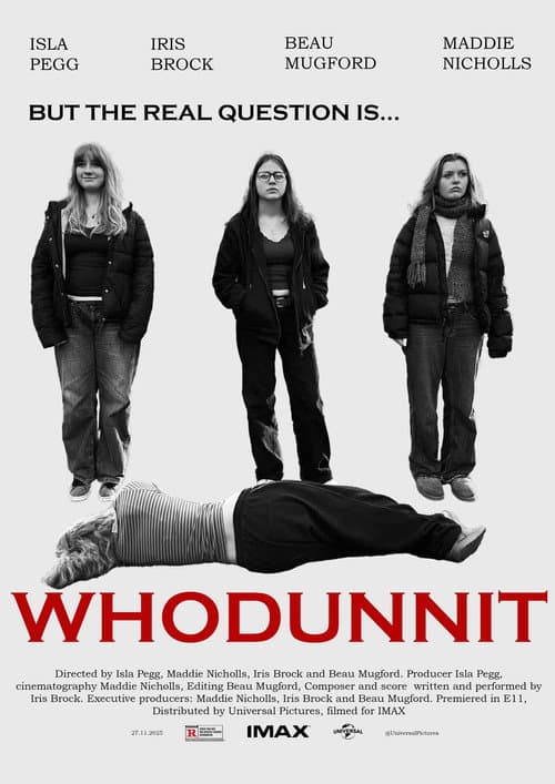 WHODUNNIT poster