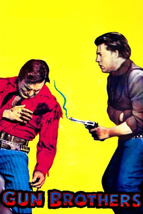 Gun Brothers (1956) poster