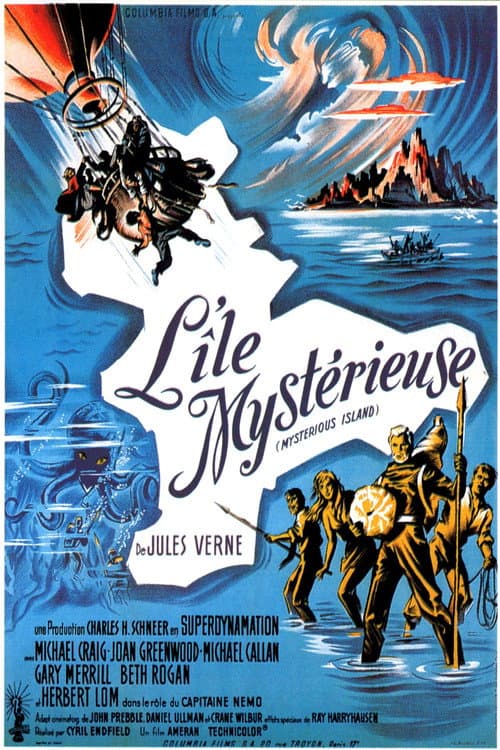 Mysterious Island (1973) poster