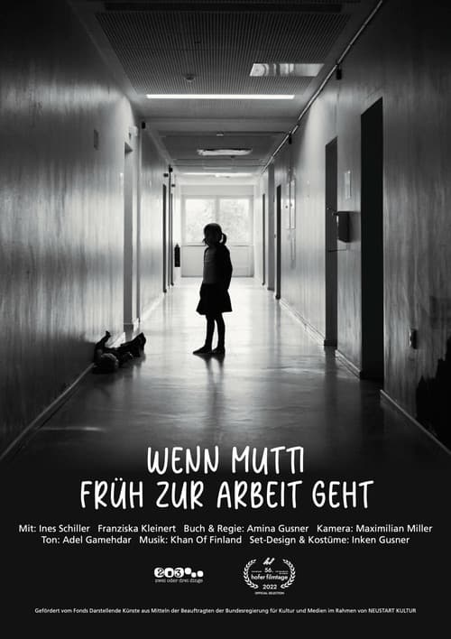 Wenn Mutti früh zur Arbeit geht poster