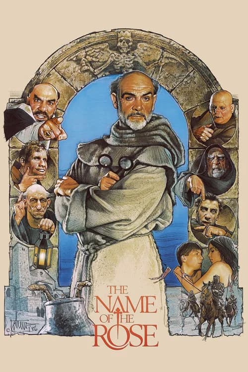 The Name of the Rose (1986) poster