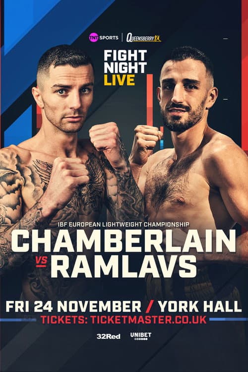 Mark Chamberlain vs. Artjoms Ramlavs poster