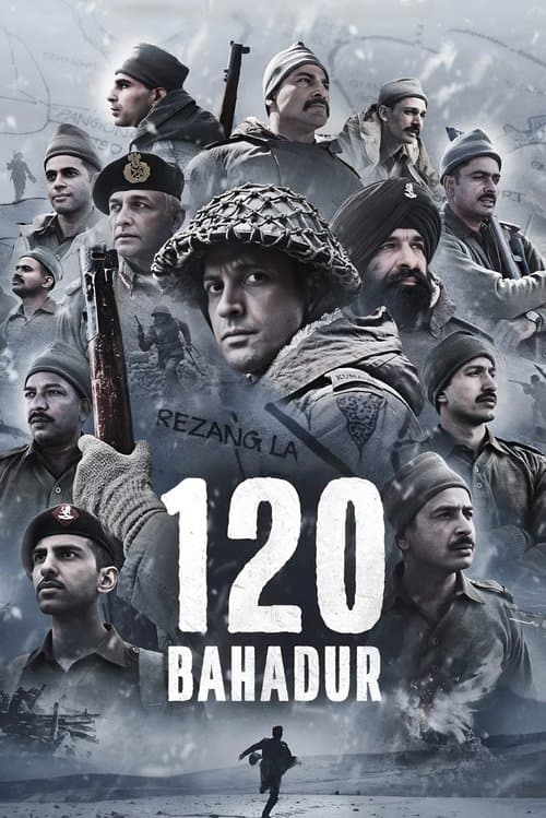 120 Bahadur (2025) poster