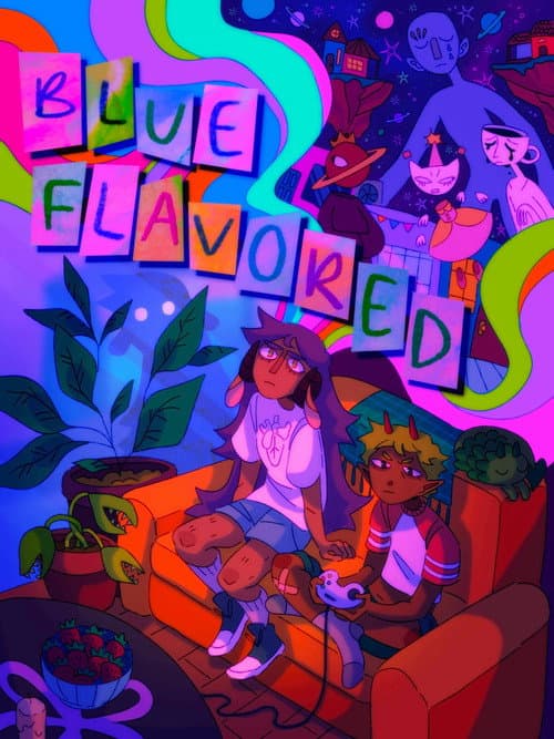 Blue Flavored poster
