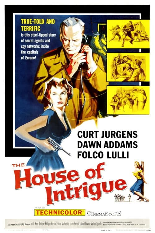The House of Intrigue (1956) poster