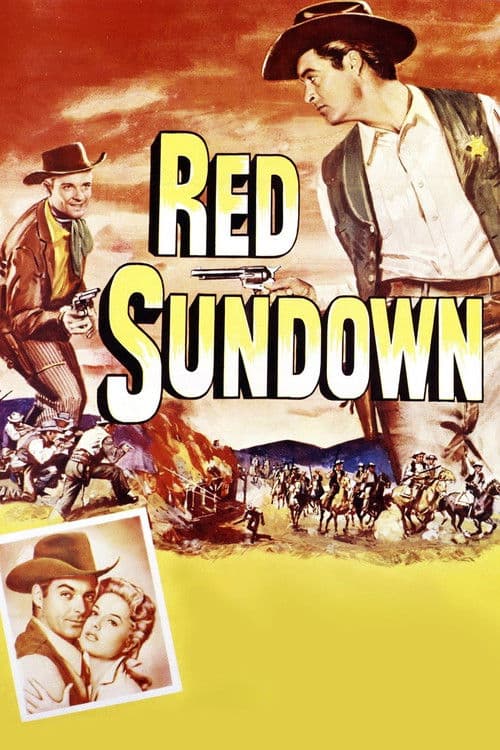 Red Sundown (1956) poster