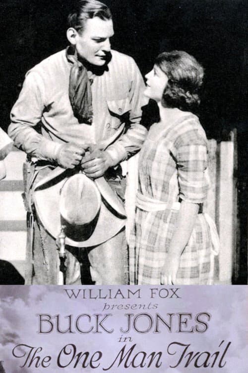 The One-Man Trail (1921) poster