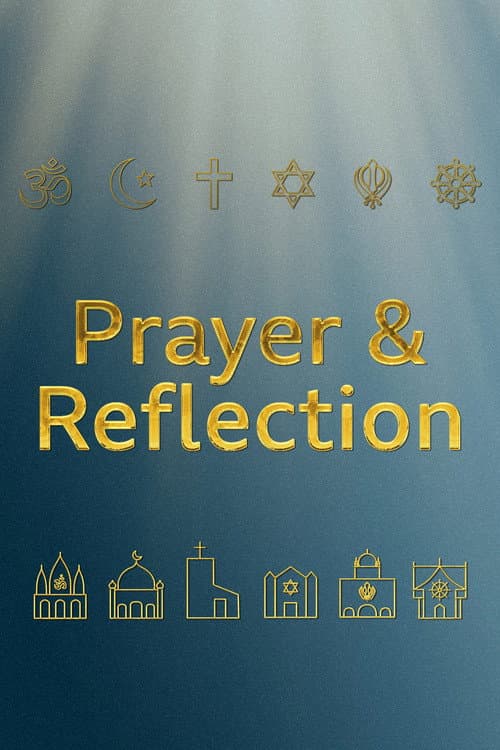 Prayer and Reflection poster