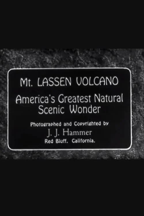 Mt. Lassen Volcano poster