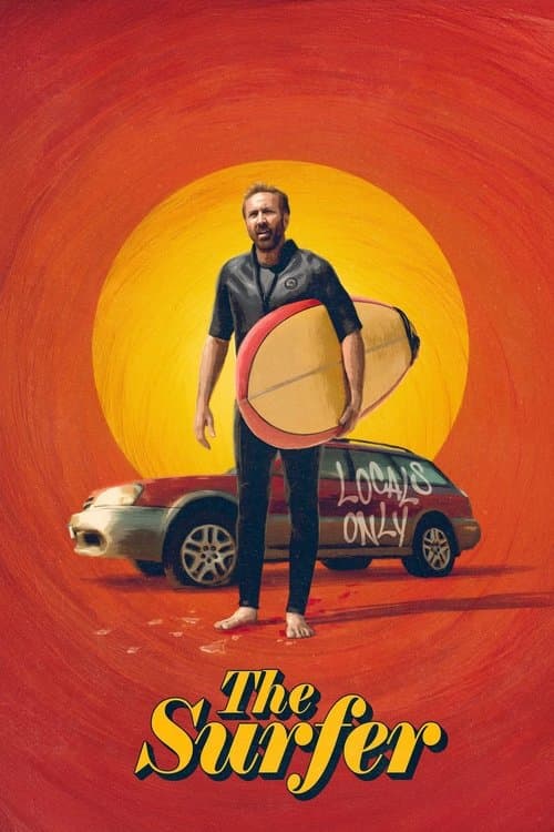 The Surfer (2025) poster