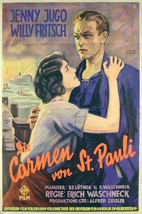Docks of Hamburg poster
