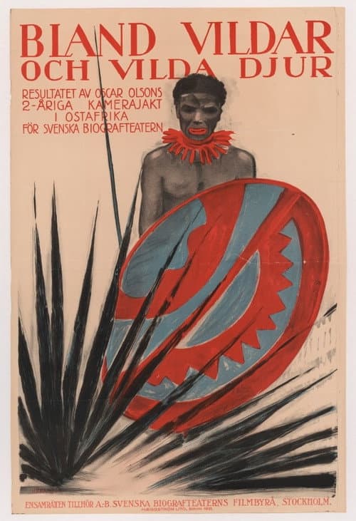 Among Savages and Wild Beasts (1921) poster