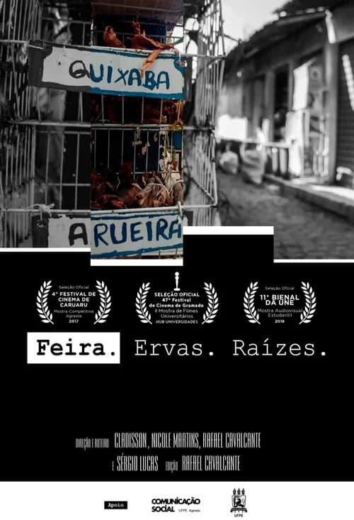 Feira. Ervas. Raízes. poster
