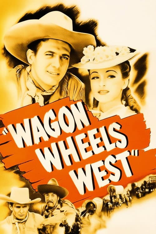 Wagon Wheels West (1943) poster