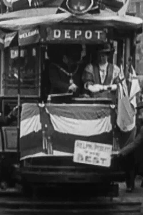 Opening of Accrington Electric Tramways poster