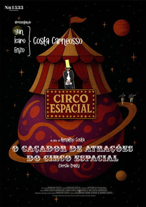 The Space Circus attraction hunter (trash version) (2025) poster
