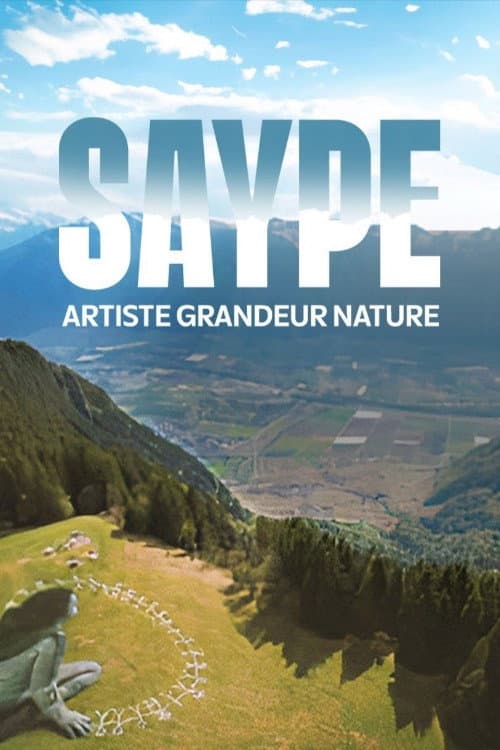 Saype, artiste grandeur nature poster