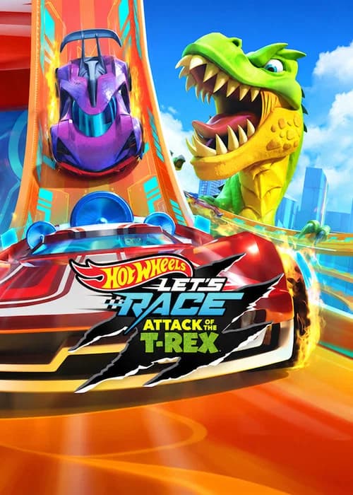 Hot Wheels Let's Race: Attack of the T-Rex (2026) poster
