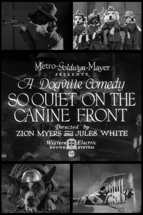 So Quiet on the Canine Front poster