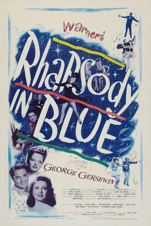 Rhapsody in Blue (1945) poster