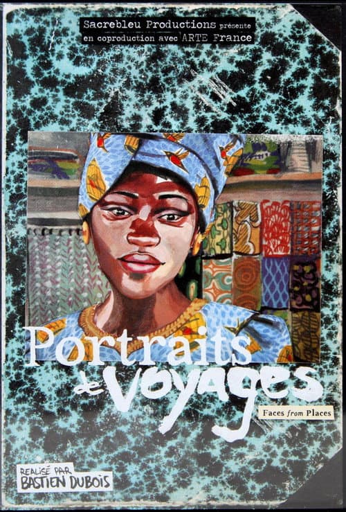 Travel Portraits: Ivory Coast - Wax poster