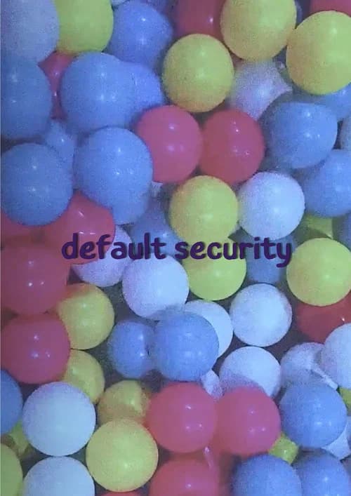 default security poster