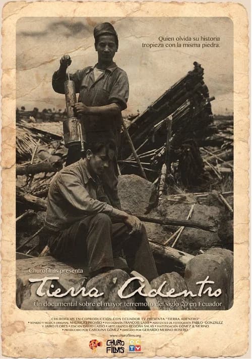 Tierra adentro poster