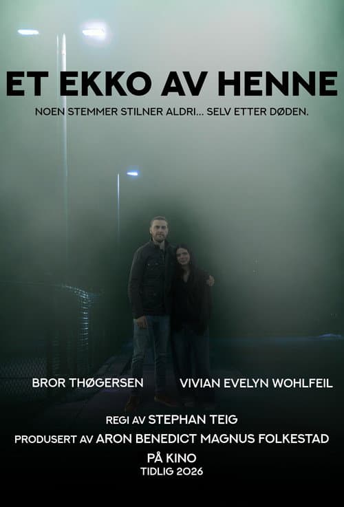 An echo of her voice poster