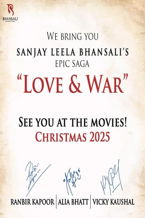 Love and War (2027) poster