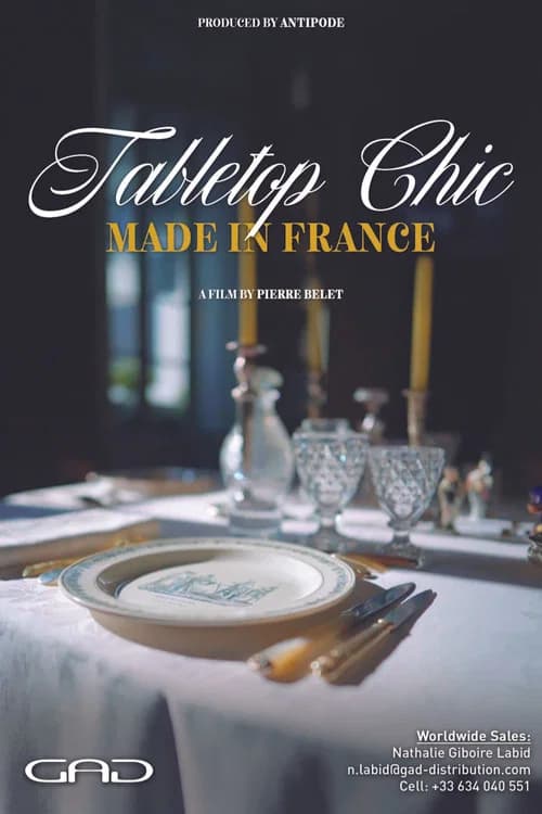 Arts de la table, une excellence française poster