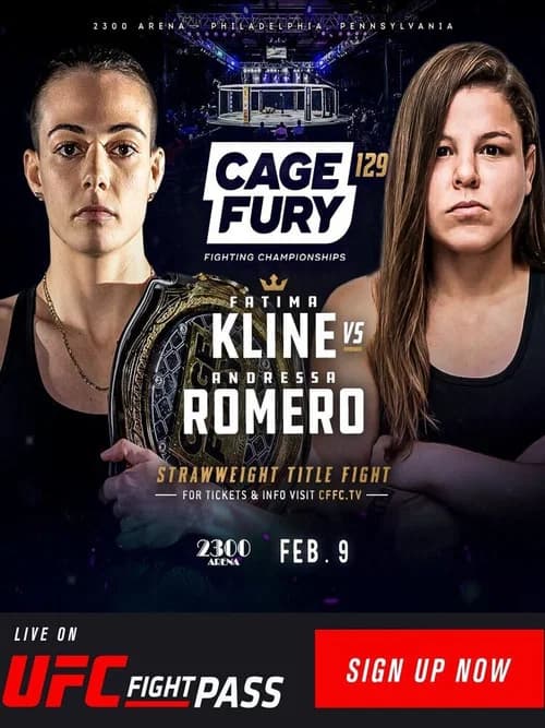 CFFC 129: Kline vs. Romero poster