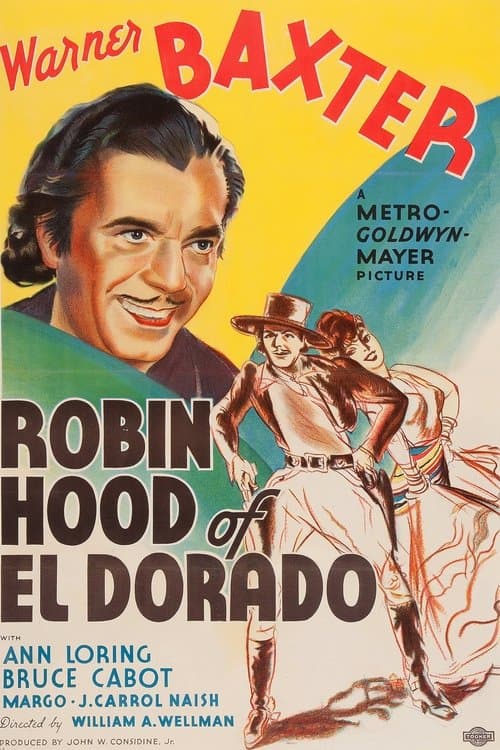 Robin Hood of El Dorado (1936) poster