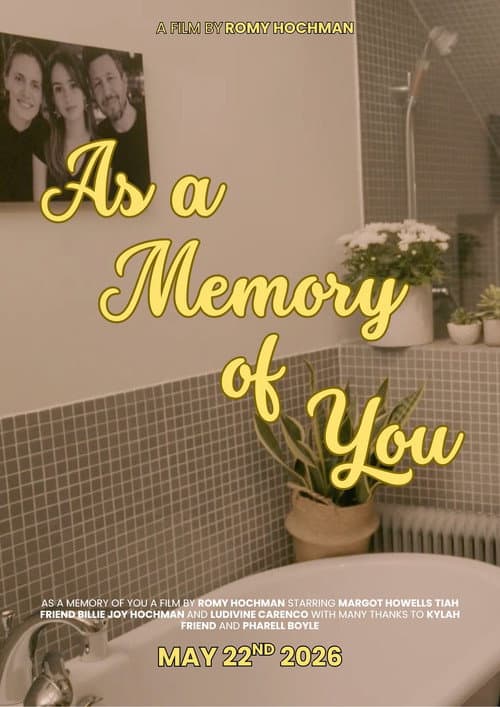 As a Memory of You poster