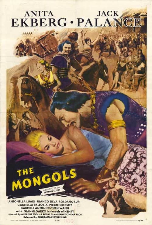 The Mongols (1961) poster