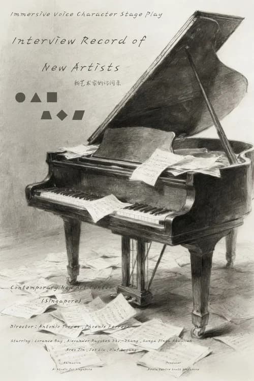 Interview Record of New Artists poster