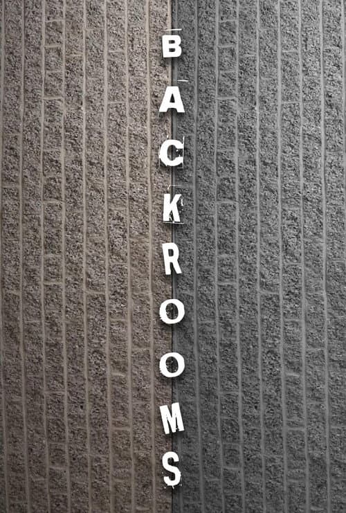 B A C K R O O M S poster