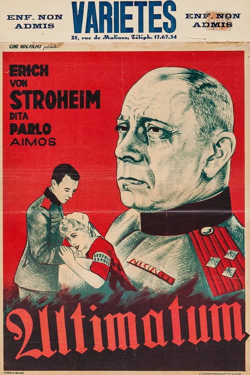 Ultimatum (1938) poster