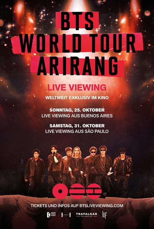 BTS WORLD TOUR [ARIRANG] in São Paulo (2026) poster