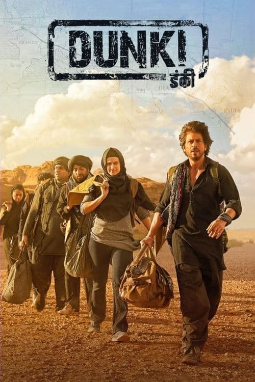 Dunki (2023) poster