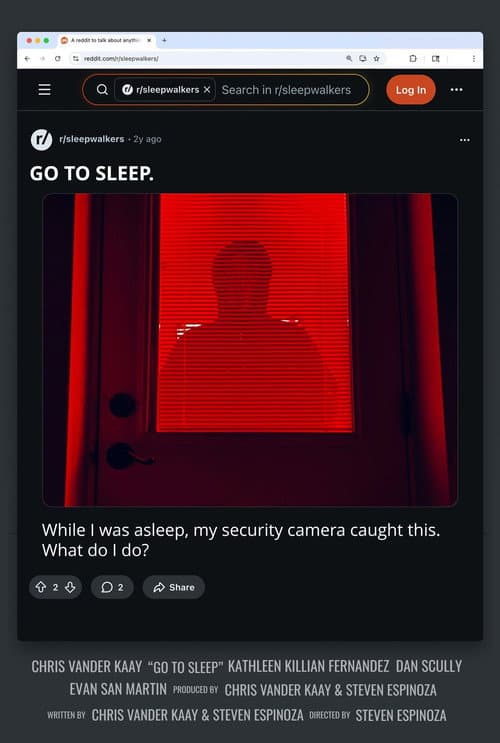 Go to Sleep (2026) poster