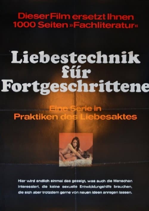 Liebestechnik für Fortgeschrittene poster