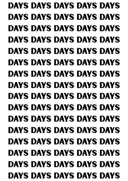 Days poster