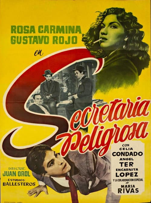 Secretaria peligrosa (1958) poster